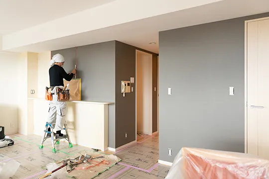 原状回復および修繕工事